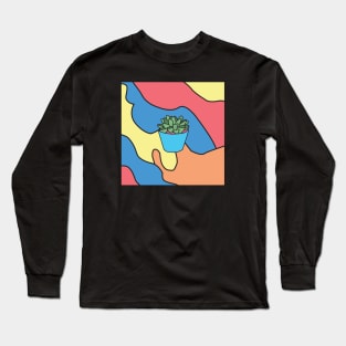 Succulent_Clay2 Long Sleeve T-Shirt